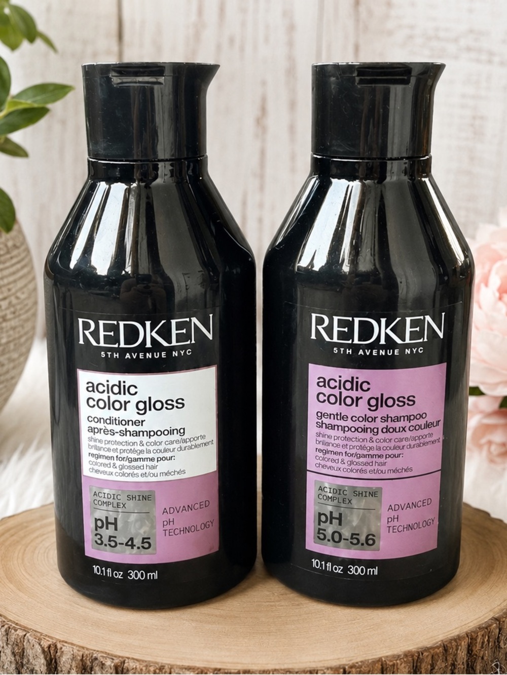 NEW! Redken Acidic Color Gloss Shampoo & Conditioner Set Bundle 10.1 oz bottles